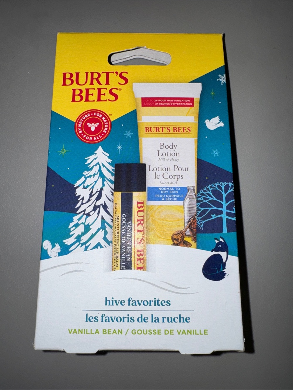 Brand New Burt’s Bees lip balm and lotion set